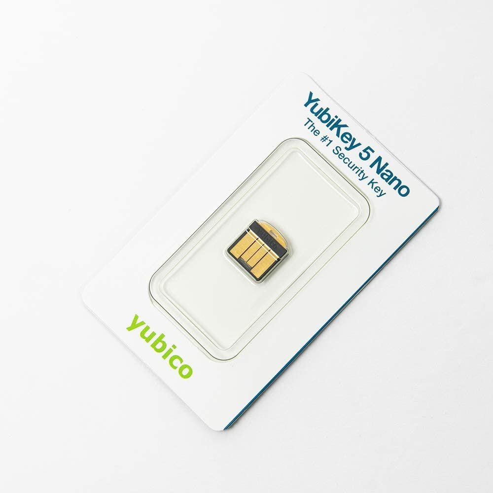 yubico yubikey two factor authentication usb security key fits ports