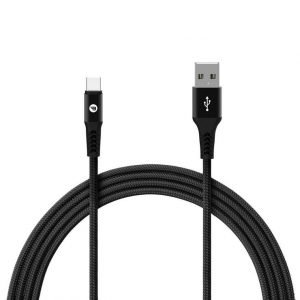 Baykron 1.2M Black USB to type C 3.0A Active charge and data sync cable