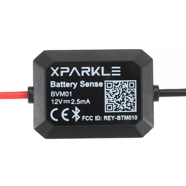 XPARKLE BVM01 Battery Sense Car Battery Health Monitor With Bluetooth Phone APP Display for Car Parts