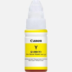CANON INK BOTTLE GI-490 YELLOW 0666C001AC