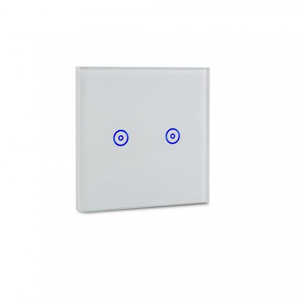 UK Standard Wifi touch switch QUVE-310-2 Gang