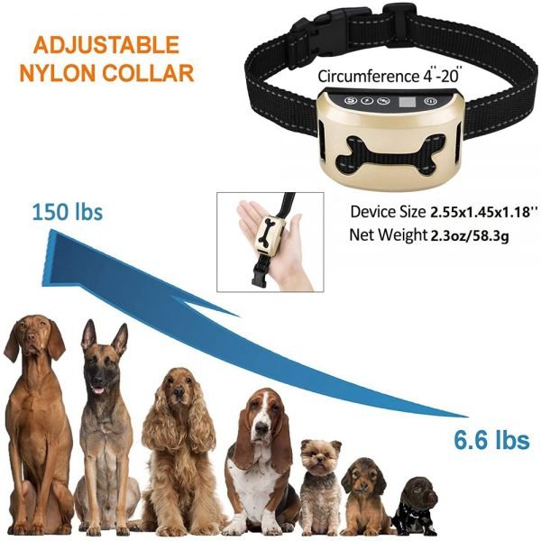 KivPet Rechargeable Dog Barking Collar