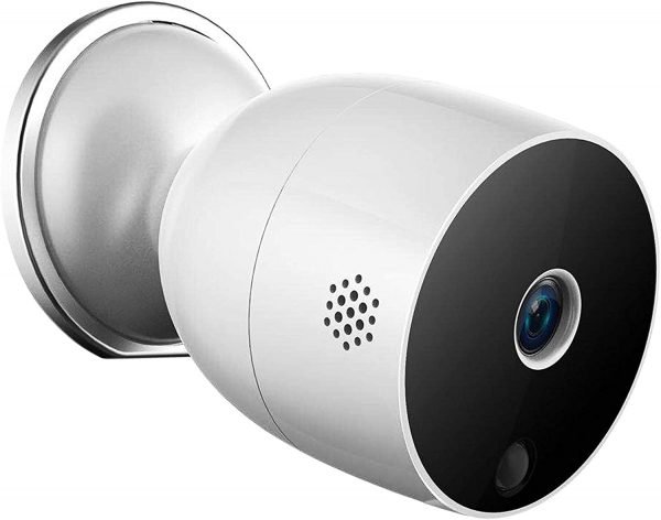 eco4life Wi-Fi Wire-Free HD Outdoor 1080P IP Camera, Battery Power, Weather Proof, Night Vision