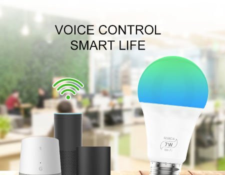 Wifi LED Smart Bulb lights A60 9 watts 220‑240V