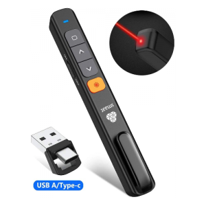 SMAAT Wireless Red Laser Presenter - USB A Type-c