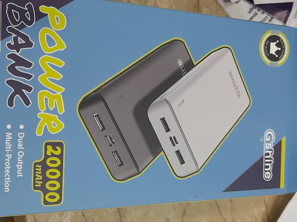 Gshine power bank 20000mah Premium