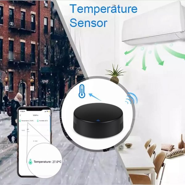 Tuya Wi-Fi Remote Control with Temperature & Humidity WL-IRT