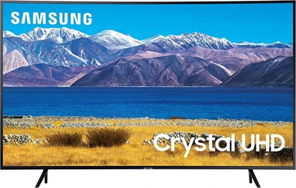 SAMSUNG 65-inch Class Curved UHD TU-8300 Series - 4K UHD HDR Smart TV With Alexa Built-in