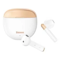 Baseus Encok W2 waterproof IPX4 wireless Bluetooth 5.0 TWS earphones white (NGW2-02)