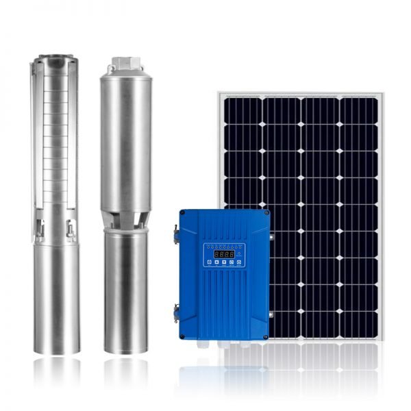 Samking solar pumps Dc .75hp 85m head only inbuilt control