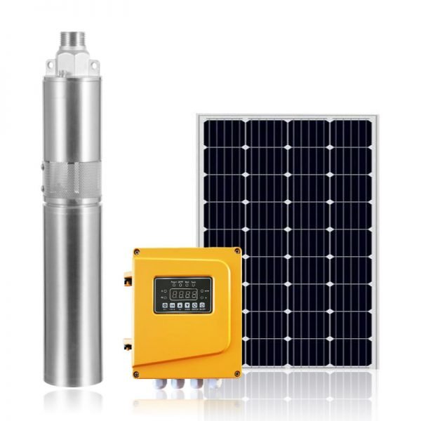 Samking solar pump dc 1hp 120m head only inbuilt control