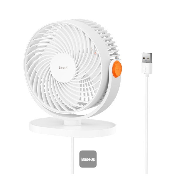 Baseus Serenity Desktop Oscillating Fan White