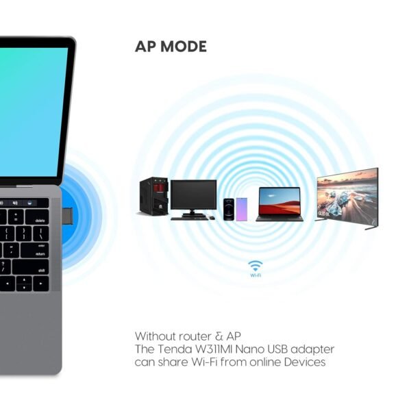 TENDA W311MI Wireless N150 Pico USB Adapter