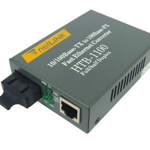 NetLINK Fiber Optic Ethernet Media Converter 10/100M Multi-mode