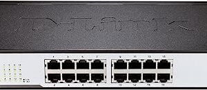 D-LINK DES-1016D 16-Port Fast Ethernet Unmanaged Desktop Switch