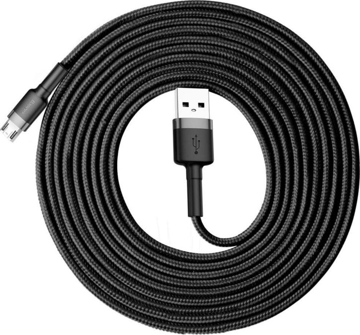 Baseus Cafule Cable Usb Micro A M Gray Black Camklf Hg