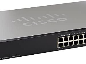 Cisco SF300-24Pp 24-Port 10/100 PoE+ Managed Switch