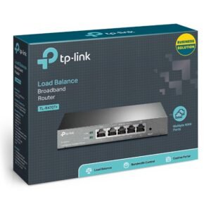 TP LINK TL-R470T+ Desktop Load Balance Broadband Router