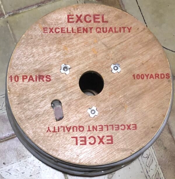 10 PAIR BY 100 YARDS EXCEL TELEPHONE CABLE