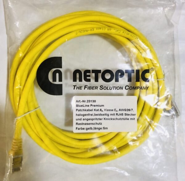 NETOPTIC Cat6 5m Yellow Patch Cord