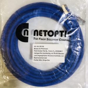 NETOPTIC Cat6 5m Blue Patch Cord