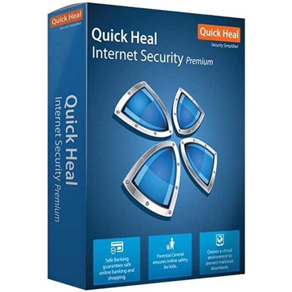 quick heal internet security IS1+1 (1 user 1 year) (1- 499)