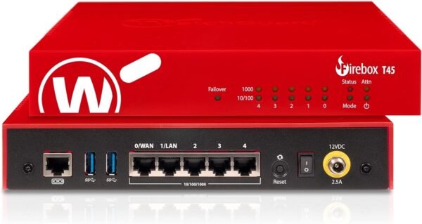 WatchGuard Firebox T45 with 3-yr Total Security Suite