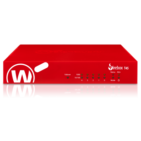 WatchGuard Firebox T45 with 5-yr Basic Security Suite