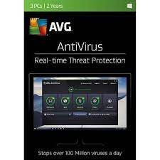 AVG Antivirus  3 Pcs 2 Years