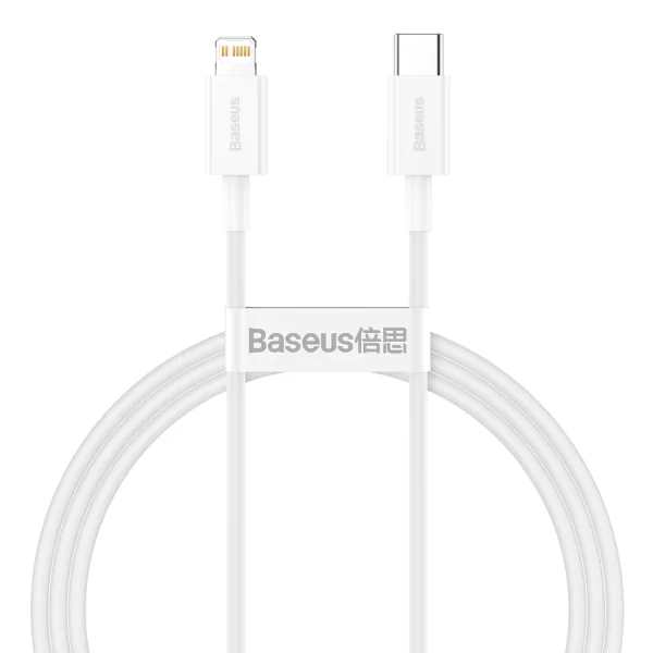 Baseus Superior Series Fast Charging Data Cable Type-C to iP PD 20W 1m White