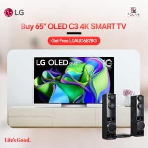 LG 65 inch OLED C3 Series 4K Smart TV 2023 with Magic remote Dolby Vision webOS