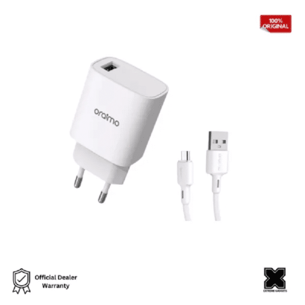 Oraimo Cannon 2 18W Wall Charger Kit OCW-U97S+M53