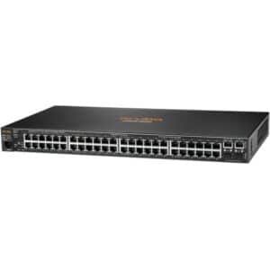HP Aruba J9781A#ABB 2530 48-Ports 10/100/1000 RJ-45 Layer 2 Rack-Mountable Network Switch With 2-Ports SFP