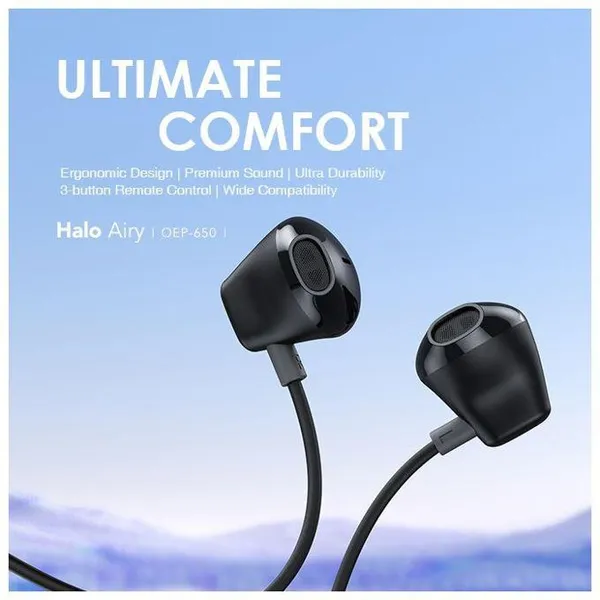 Oraimo Earpiece Halo Airy OEP-650 Oraimo Earpiece Halo Airy OEP-650