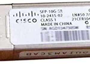 Series ‎Cisco 10GBASE-SR S-Class SFP Module