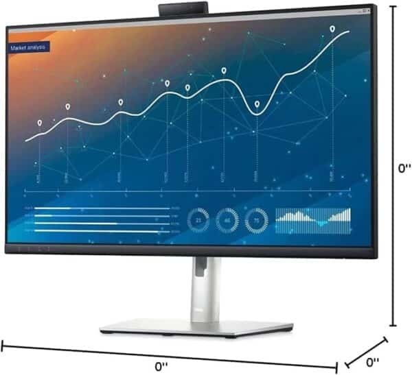 Dell C2723H 27" Full HD WLED LCD Monitor - 16:9 - Black Silver