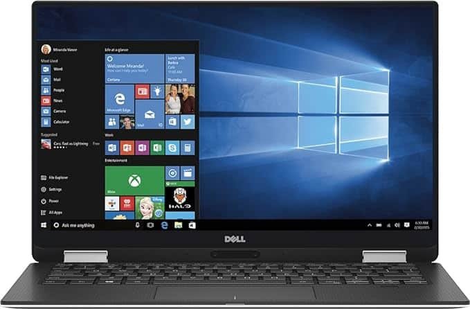 Dell XPS 9365 x360 7TH GEN Intel Core i5-7Y54 256GB SSD 8GB