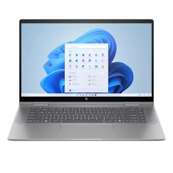 HP ENVY x360 15-FE1057NR 2-in-1 Intel Core Ultra 7 155U 12-Core 1.7 to 4.8 GHz 512GB PCIe M.2 SSD 16GB LPDDR5 RAM 15.6" 1920 x 1080 IPS Touchscreen 5MP IR Webcam, Dual Mics, and Speakers Win 11 9R1M2UA#ABA