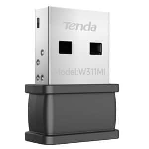 Tenda W311MI-V6 AX300 Wi-Fi 6 Wireless Nano USB Adapter (Black)