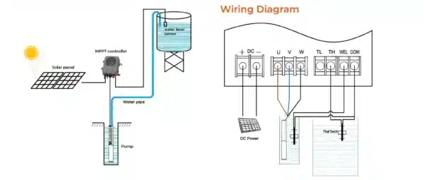 Leo LDG 3'' DC Solar Screw Pump