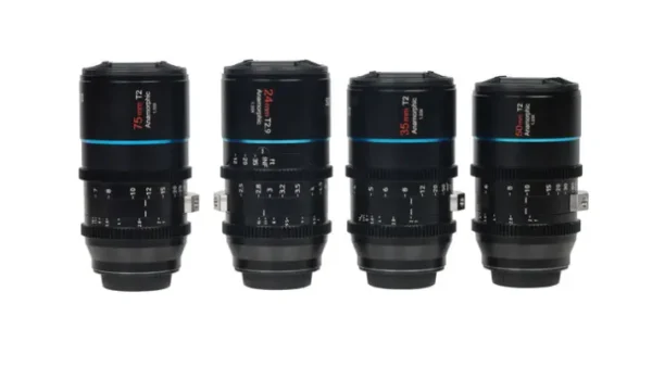 SIRUI MARS 1.33x Anamorphic Lens Set (MFT, Feet & Meters)