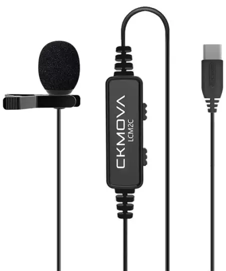 CKMOVA LCM2C Lavalier Microphone for USB-C