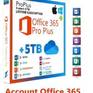 Microsoft's Microsoft 365 ProPlus allows individuals with an Microsoft 365 account to install Microsoft Office on up to 5 Windows or Mac computers