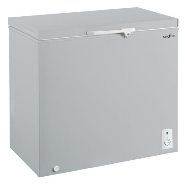 KenStar KS-300S SILVER COLOUR- 202L, Adjustable Thermostat, Enegry Savings, Removable Storage Basket.