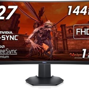 Dell S2721HGFA 27 Inch Full HD (1920x1080) 1500R Curved Gaming Monitor