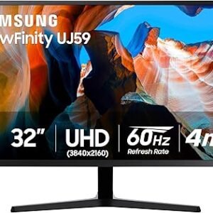 SAMSUNG 32" UJ59 Series 4K UHD (3840x2160) Computer Monitor