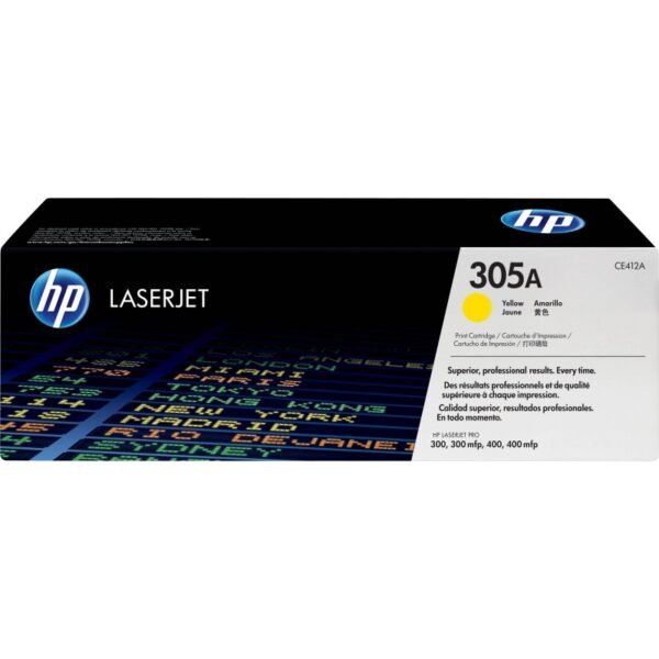 HP 305A Yellow Original LaserJet Toner Cartridge