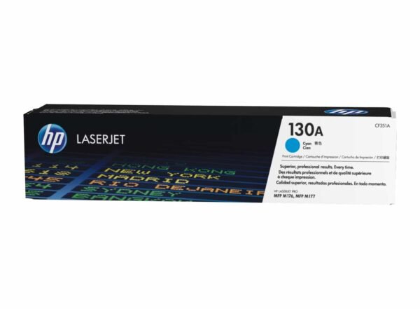 HP 130A Cyan Original LaserJet Toner Cartridge