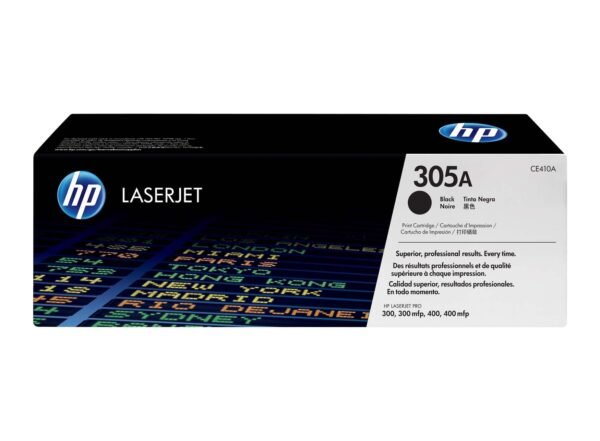 HP 305A Black Original LaserJet Toner Cartridge