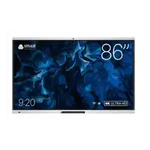 Smaat 86" 4K(UHD) interactive Flat Panel with in-built 4K(13MP) Camera